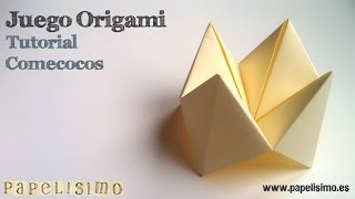 Juego Origami Comecocos [upl. by Gretel13]