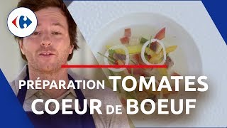 Préparation à base de tomates coeur de boeuf avec Jean Imbert  1 2 3 Frais Partez [upl. by Ottie163]