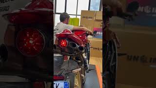 MV Agusta Superveloce 1000 Serie Oro Exhaust Sound [upl. by Mukund]