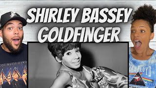 FANTASTIC FIRST TIME HEARING Shirley Bassey  Goldfinger REACTION [upl. by Alethia]