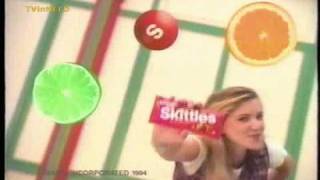 Skittles Commercial 1995 [upl. by Aidil]