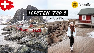 Lofoten Top 5 im Winter 🇳🇴❄️ Tipps für das ultimative Abenteuer im hohen Norden [upl. by Ahsetel538]