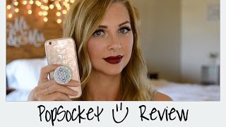 PopSockets Cell Phone Accessory ❤︎ First Impression  Review [upl. by Sackville]