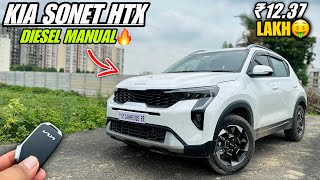 Kia Sonet HTX Diesel Manual 2024🔥 ₹1237 Lakh😍 [upl. by Anaoj]