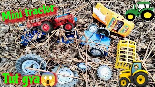 OMG🙀 chhoti ka tractor🚜 ko Badmasho ne Tod Diya🧨 chhoti Ho gai dukhi🤢  new toys car video 📸 [upl. by Albina548]