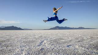 Utahs Bonneville Salt Flats [upl. by Iduj]