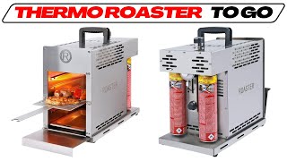 Thermo Roaster TO GO OberhitzeGasgrill im TestVergleich 2024 🥇Mobilder SteakGrill fürs Camping [upl. by Cinemod]