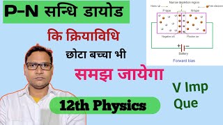 PN Junction Diode Full Explanation  Class 12 Physics  Semiconductor Substrate [upl. by Ailuj706]