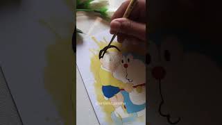 Doraemon drawing ✨️ shorts doraemon youtubeshorts forkids [upl. by Nhabois503]