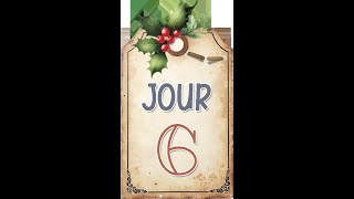 Calendrier de lavent digital 2024 Florju Designs  Jour 6 [upl. by Oetsira]