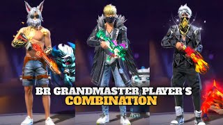 TOP 15 BEST DRESS COMBINATION FOR BR GRANDMASTER PLAYERS 😀 [upl. by Enitsyrk]