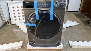 Unboxing  Haier HD90  Heat Pump Dryer [upl. by Ecerahs]