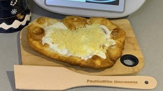 Jarmarkowy hit Węgierski Langosz  Thermomix Tm6 Paulita Wita [upl. by Philipines626]