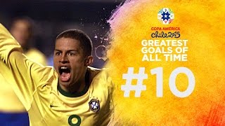 Alex at 10  Copa America Greatest Goals [upl. by Hollinger]