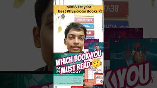 MBBS 1st year🩺  Physiology book you must read  🔥 mbbs neet youtubeshorts [upl. by Ennayram]