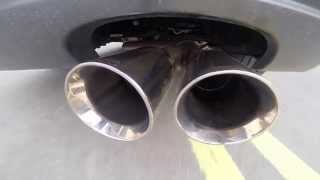 BMW E82 118D Milltek cat back exhaust back cam sound GoPro [upl. by Madriene]