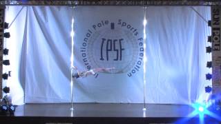 Haruna Matsunami  SENIOR WOMEN  PRELIM  WORLD POLE SPORTS CHAMPIONSHIPS 2014 [upl. by Krause]