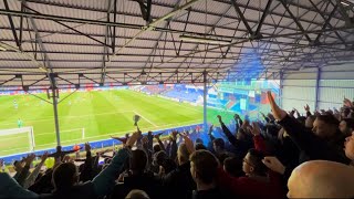 Chesterfield Fans Away at Oldham Athletic  Joe Quigley Goal 16032024 [upl. by Lydia]