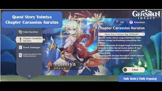 Quest Story Yoimiya Bagian 2  Chapter Carassius Auratus  Genshin Impact [upl. by Merle473]