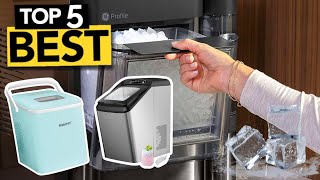 TOP 5 Best Countertop Ice Maker  2024 Buyers Guide [upl. by Yelloh]