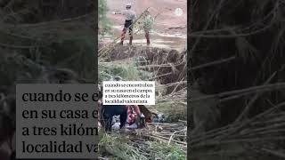 Batidas con drones para buscar al padre y a la hija con síndrome de Down en Pedralba Drones DANA [upl. by Yelsna]