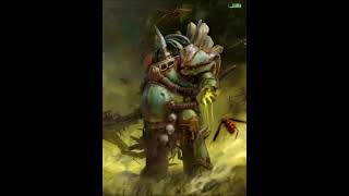 Visualizer Typhus Warhammer 40000 Champion de la Death Guard de Nurgle Warhammer40k Visualizer [upl. by Arodasi761]