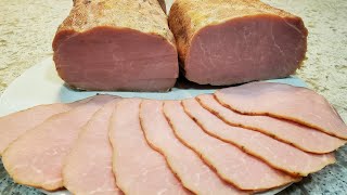 How to Make Pork Loin Deli Ham [upl. by Ymmat695]