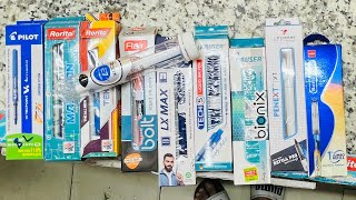 😍Top Gel pens under ₹70  2024 updated video  best for students  india [upl. by Anitteb772]