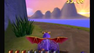 Spyro Enter The Dragonfly Banzai Speedway 10974 [upl. by Golanka]