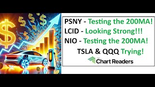 PSNY LCID NIO  EV STOCK Technical Analysis [upl. by Nailimixam]