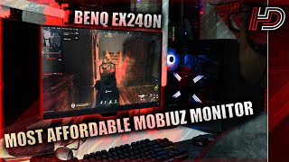 The Most Affordable BenQ MOBIUZ Gaming Monitor  EX240N Review [upl. by Reidar982]