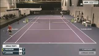 Shintaro Mochizuki JPN vs Tristan Lamasine FRA Quimper challenger France Q1 [upl. by Gordan277]