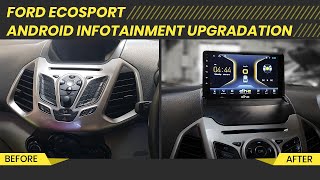 Ford Ecosport Android Infotainment Upgradation  Autorounders [upl. by Celestia]