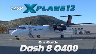 XPlane 12  FlyJSim Q4XP Dash 8 Q400  KSUN ✈ KSLC [upl. by Dag313]