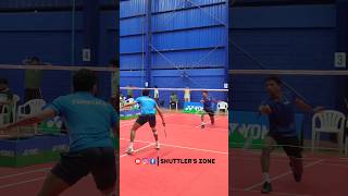 Excellent Deception 😲🤯😳 shorts badminton [upl. by Skillern]