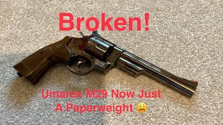 Umarex Smith amp Wesson M29 Model 29 Co2 Airgun BROKEN 😩 [upl. by Foss964]