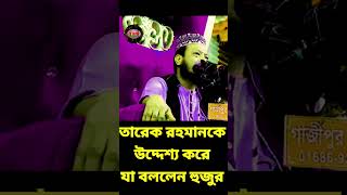 তারেক রহমানকে উদ্দেশ্য করে যা বললেন হুজুর  amir hamza waz muftiamirhamza amirhamza [upl. by Enyawad695]