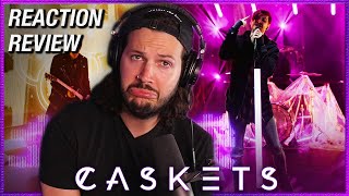 VOCALS WITH POWER  CASKETS quotLost In Echoesquot  REACTION  REVIEW [upl. by Leugimesoj]