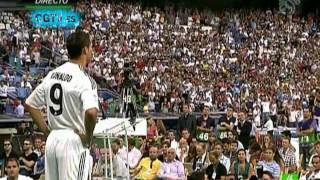 HD Presentacion Cristiano Ronaldo en el Real Madrid [upl. by Maggi]