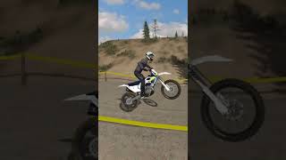 THE HUSQVARNA 450 RIPS IN MX BIKES shorts motocross fc450 dirtbike foryou viral 4stroke [upl. by Arbe]