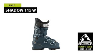 Lange Shadow 115  NeveItalia  Ski Boot Test  20232024 [upl. by Kirbie]