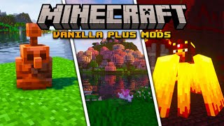 20 AMAZING Minecraft Vanilla Plus Mods for 119 [upl. by Philis]