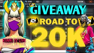 FREEFIRE LIVE REDEEM CODE GIVEAWAYLIVE FF CUSTOM ROOM LIVE TEAMCODE GIVEAWAY DIAMOND GIVEAWAY [upl. by Chiaki]