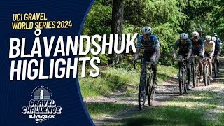 UCI Gravel World Series 2024 Blåvanshuk  Highlights [upl. by Airamasor56]