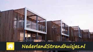 Beach Villas Hoek van Holland via Nederland StrandhuisjesNL [upl. by Anidam]