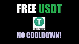 FREE USDT FAUCET  0 MINUTES COOLDOWN FaucetPay withdrawal [upl. by Clementius]