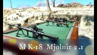 EFT MK 18 Mjolnir 2 1 Fallout 4 Walkthrough Mod [upl. by Nauqan]