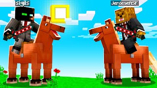 Inventing TNT Jousting In Camp Minecraft  JeromeASF [upl. by Zednanreh]