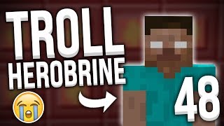 TROLLER LES JOUEURS AVEC HEROBRINE   Episode 48  Admin Series  Paladium [upl. by Dryfoos]