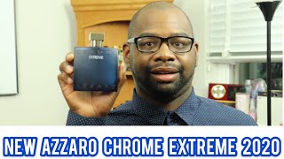 NEW AZZARO CHROME EXTREME 🔥🔥🔥🔥 EAU DE PARFUM  JUST ANOTHER BLUE FRAGRANCES [upl. by Atirat]